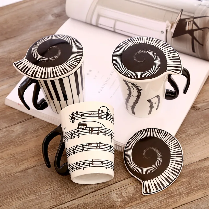 Casual Notes Ceramics Mug 1 Piece