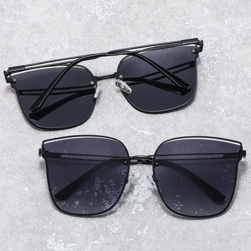 Casual Commute Solid Color Pc Square Full Frame Glasses