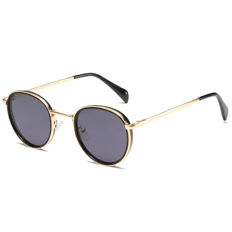 Vacation Simple Style Solid Color Pc Round Frame Full Frame Glasses