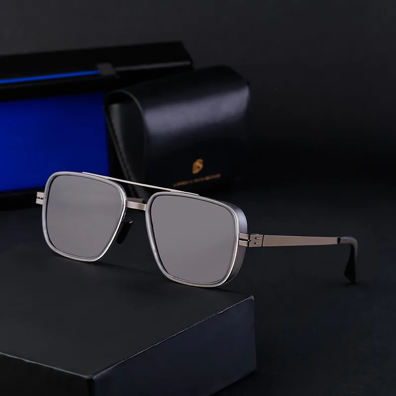 Streetwear Geometric Pc Square Full Frame Glasses