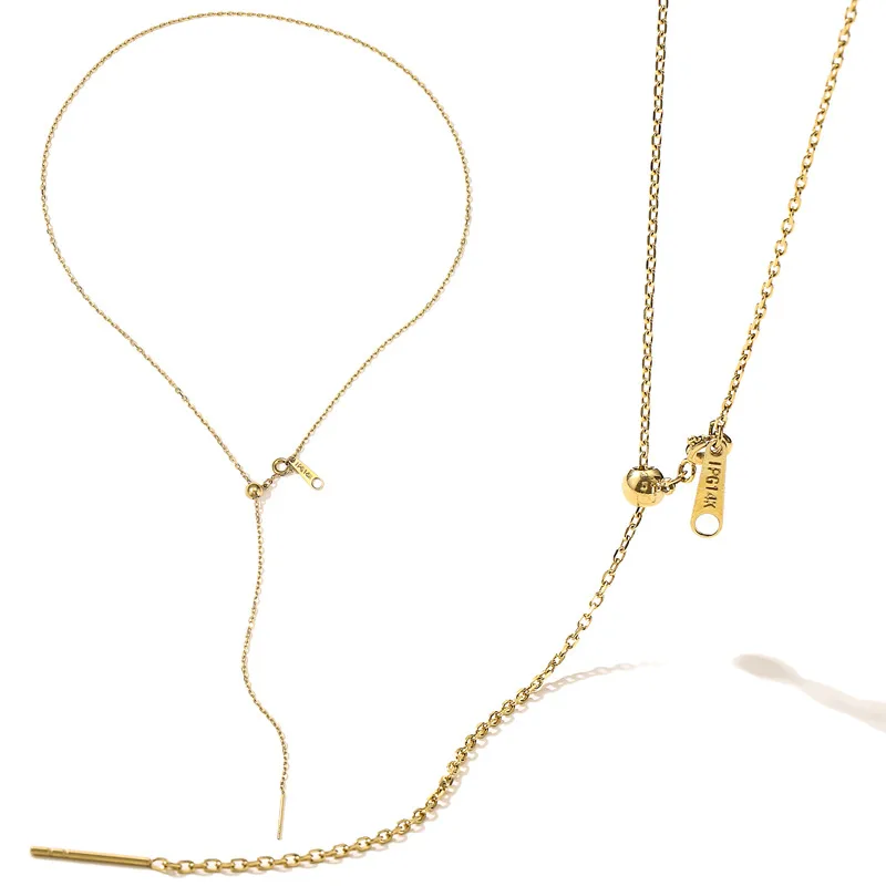 Simple Style Geometric 304 Stainless Steel Plating Unisex Necklace