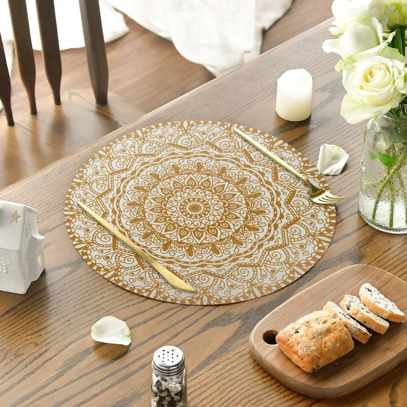 Simple Style Printing Linen