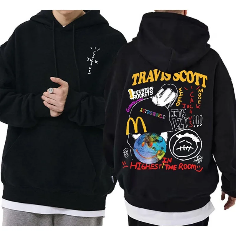 Cross-Border New Arrival Hooded Men's Sweater Jack Joint Name Sudaderas Fashion Hooded Fleece Men's Sweater