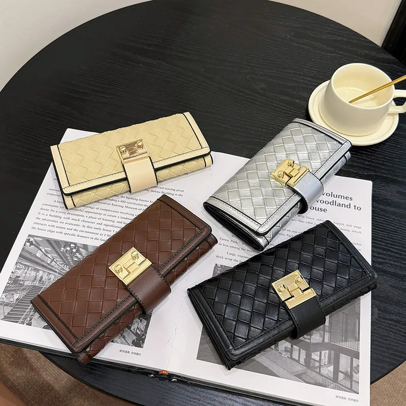 Women's Solid Color Pu Leather Buckle