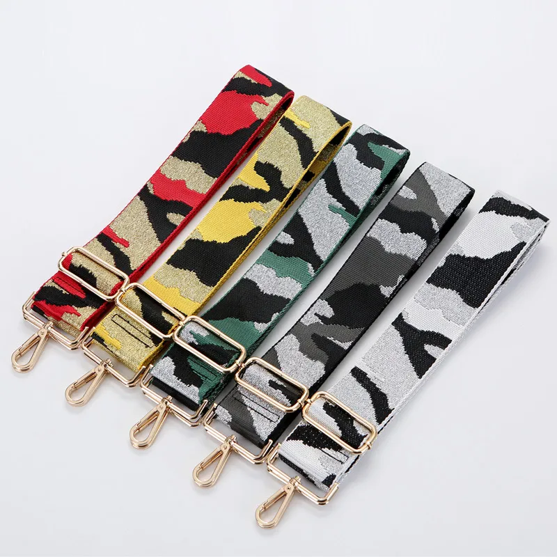 Canvas Camouflage Bag Strap