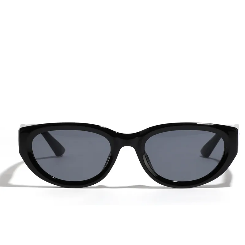 Vacation Simple Style Color Block Ac Cat Eye Full Frame Glasses