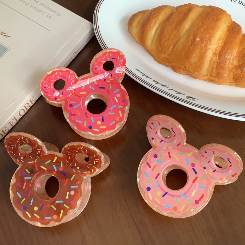 Women's Cute Donuts PVC Hair Claws