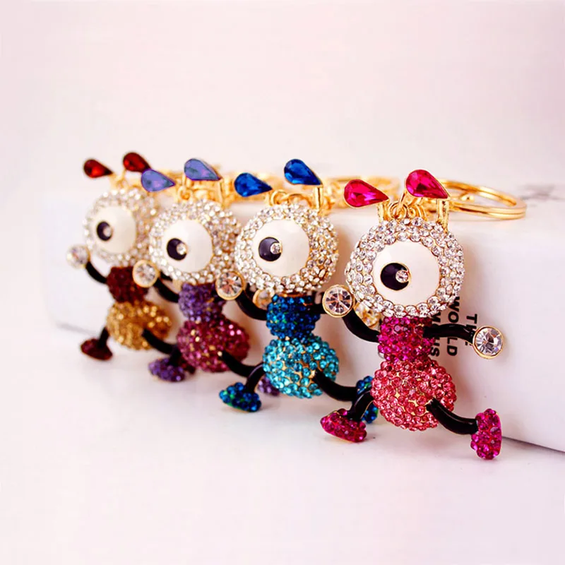 Cute Pastoral Ants Alloy Unisex Lobster Trigger Clasp Closure Keychain