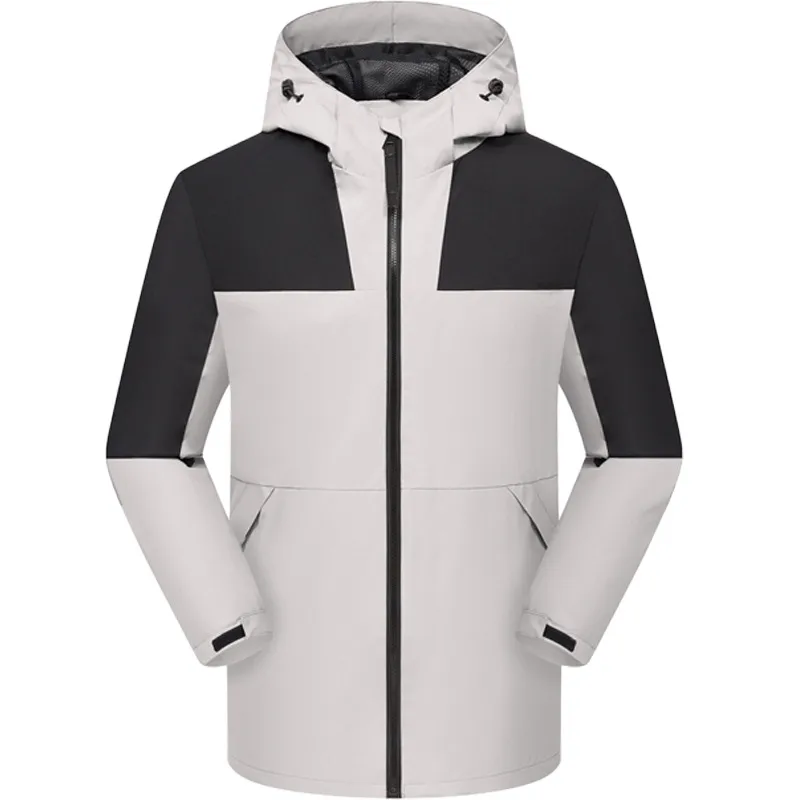 Shell Jacket Printed Work Clothes Printed Logo Embroidered Express Single Layer Outer Jacket Tooling Multi-Color Coat Custom Embroidery