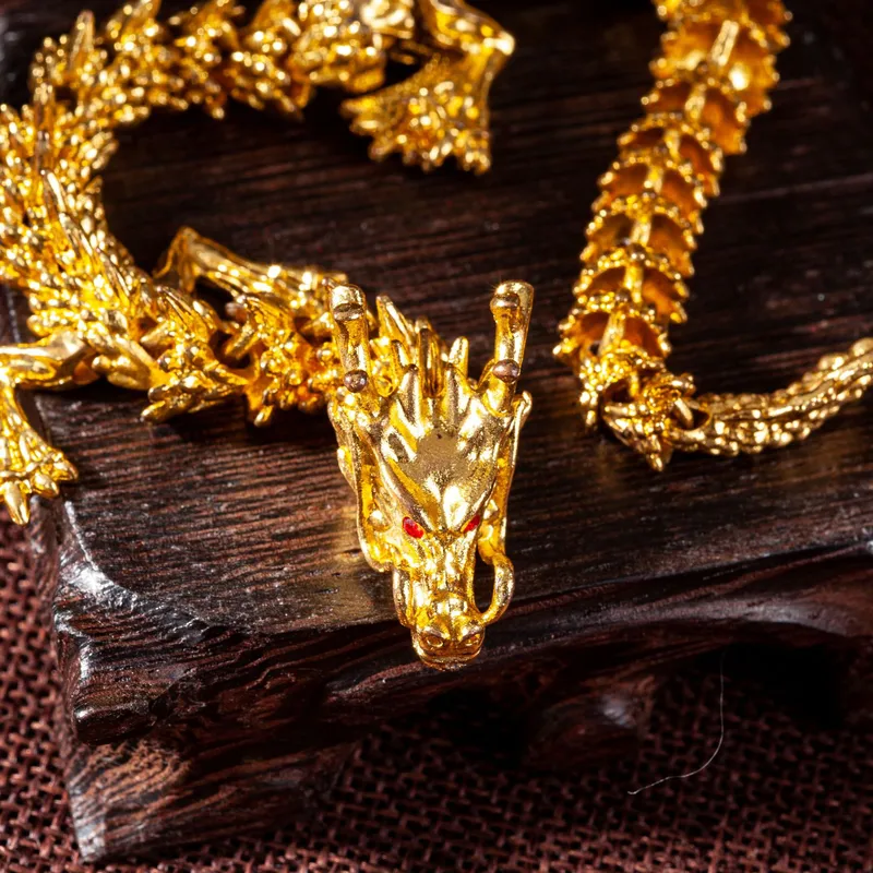 Snake Dragon Indoor Alloy Chinoiserie Glam
