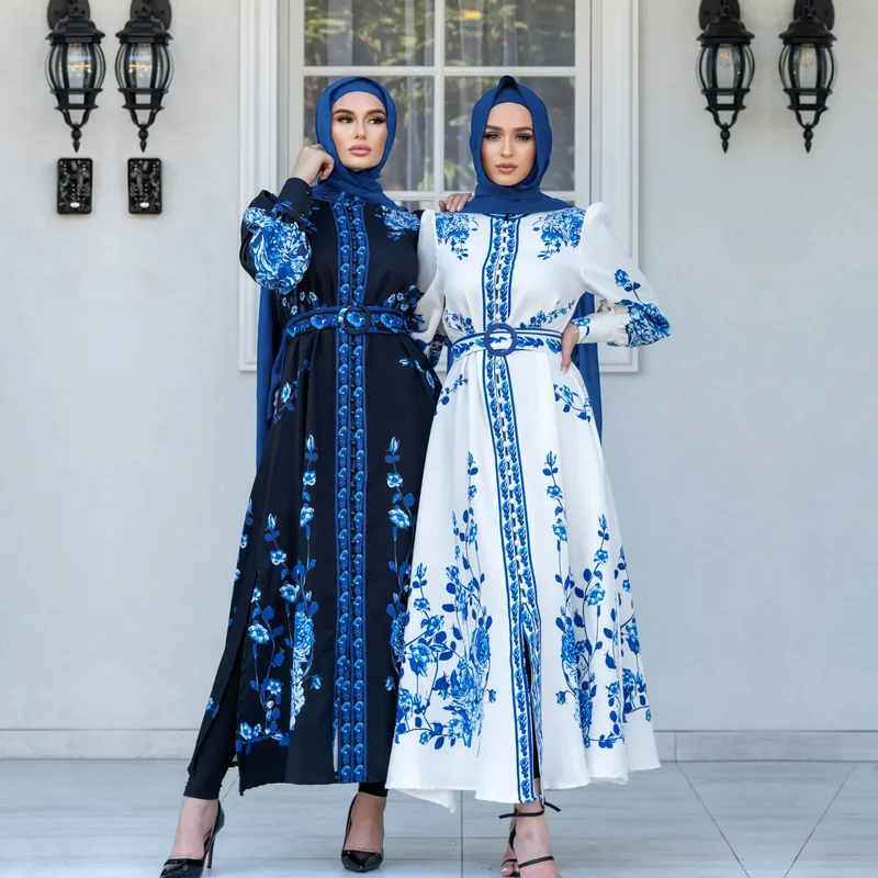 Women's Adults Floral Belt Abaya
