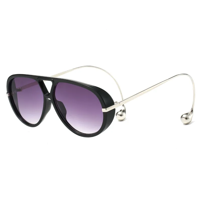 Casual Cool Style Solid Color Pc Toad Glasses Full Frame Glasses