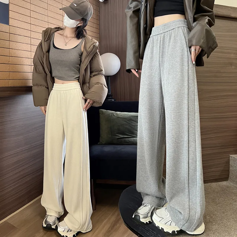 Women's Casual Daily Sports Temperament Commuter Commute Style Solid Color Stereo Cutting Full Length Casual Pants