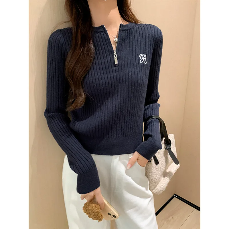Women's Adults Pullovers Sweater Long Sleeve Sweaters & Cardigans Temperament Commuter Commute Style Solid Color
