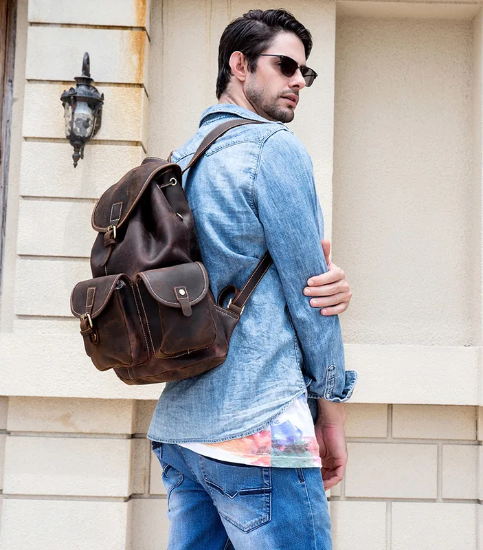 Waterproof Solid Color Street Shopping