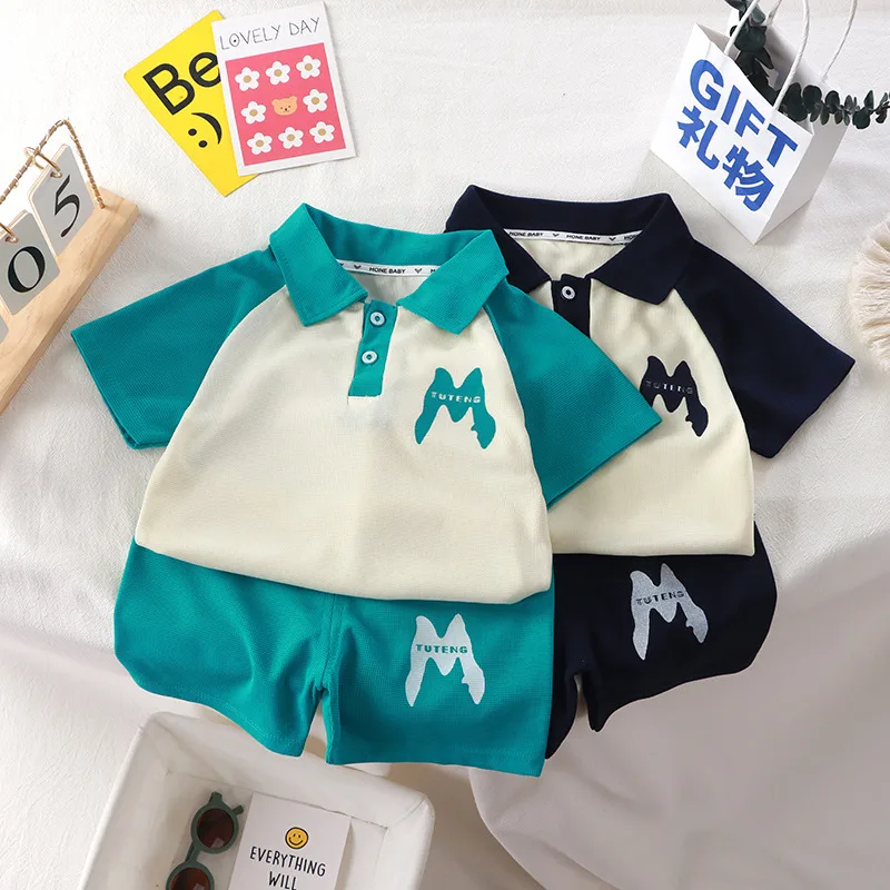 Girl'S Boy'S Casual Streetwear Letter Waffle Acetate Fiber