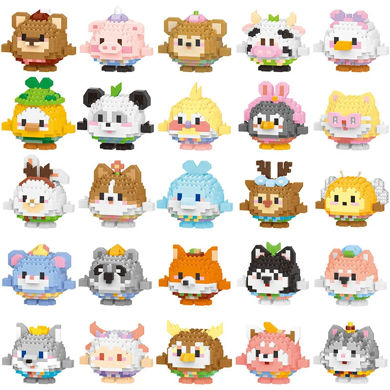 Building Toys Animal Cartoon Plastic Toys