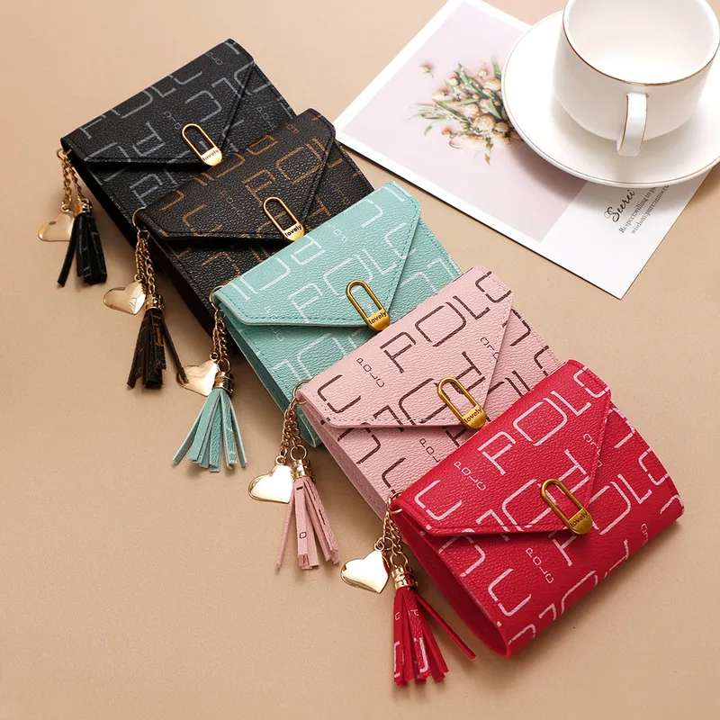 Women's Letter Pu Leather Hidden Buckle