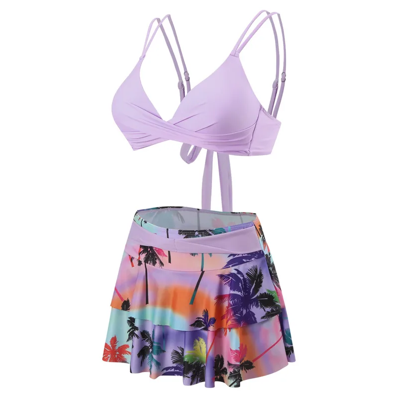 Women's Ditsy Floral Sexy High Waist Swimwear