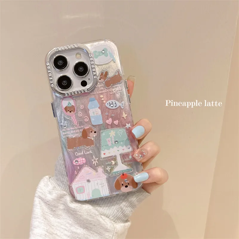 Acrylic Table Lamp Dog Fish Cute Phone Cases Phone Cases