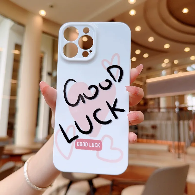 Plastic Resin Letter Thermal Transfer Printing Vacation Classic Style Phone Cases Phone Cases