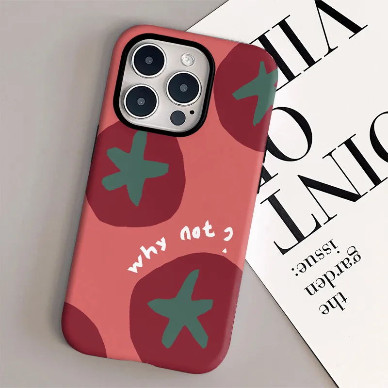 Feilin Tomato Cute Modern Style Phone Cases Phone Cases