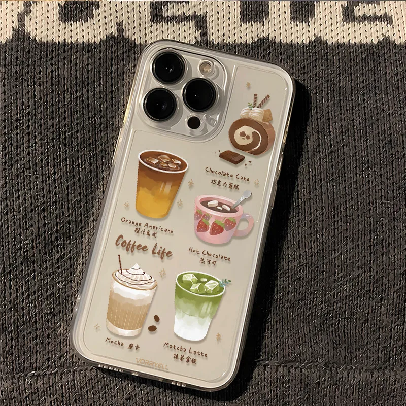 Tpu 1605 Coffee Cake Food Cute Modern Style Phone Cases Phone Cases