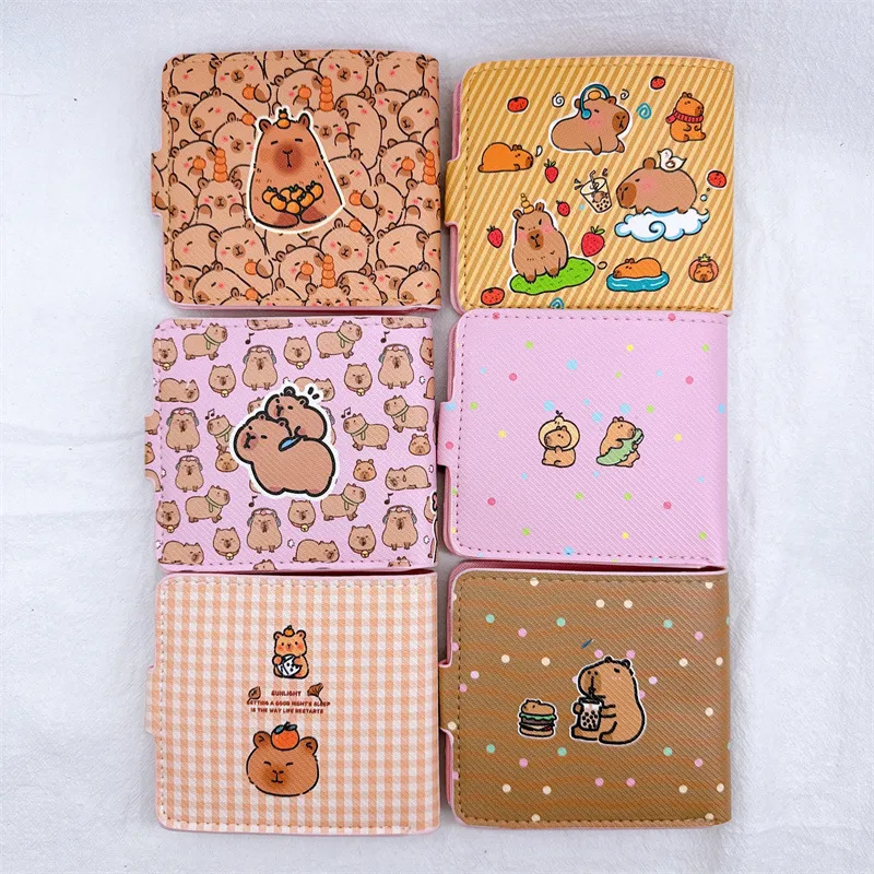 Unisex Cartoon Pu Leather Magnetic Buckle