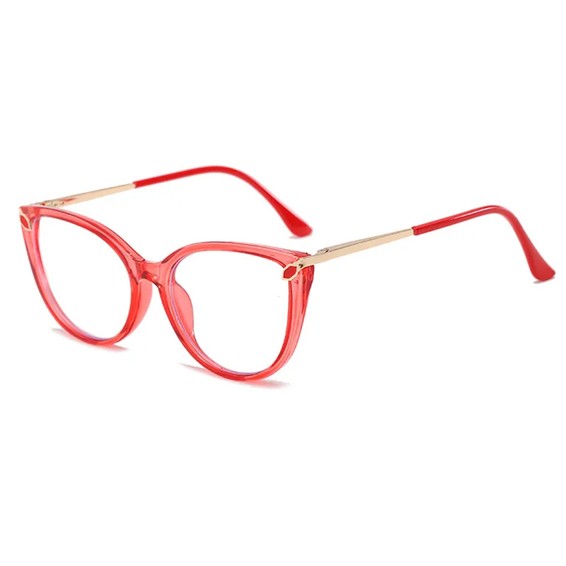 Basic Lady Simple Style Solid Color Pc Butterfly Frame Full Frame Glasses