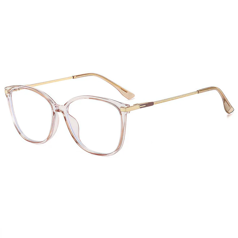 Basic Lady Solid Color Pc Square Full Frame Glasses
