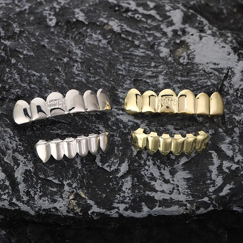 1 Set Hip-Hop Modern Style Geometric Copper Plating Unisex Grillz