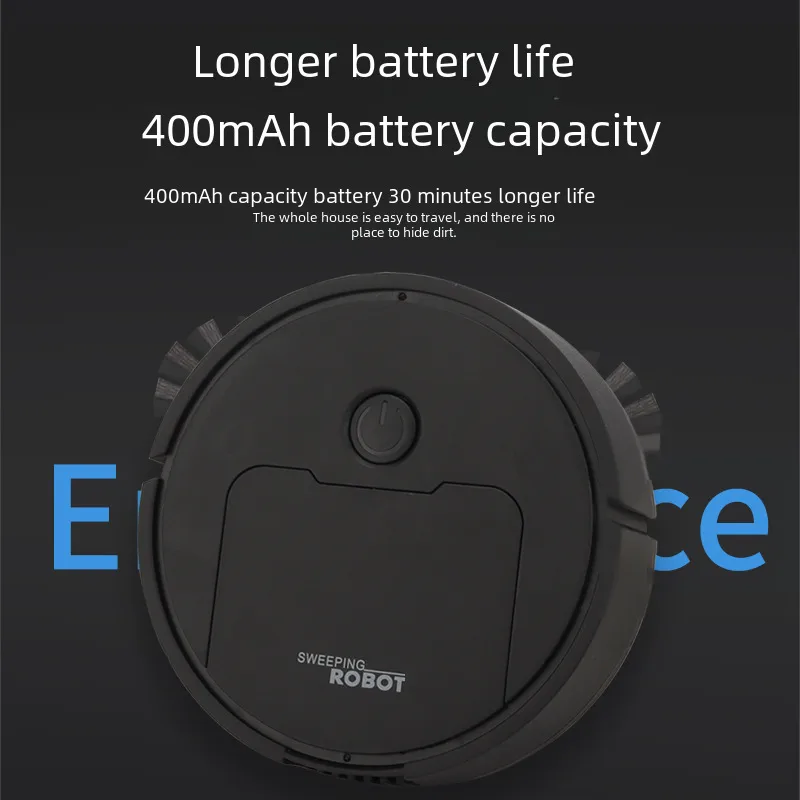 New Mini Vacuum Cleaner Intelligent Sweeping Robot Suction Sweep Drag Three-in-one Will Sell Gift Manufacturers Wholesale