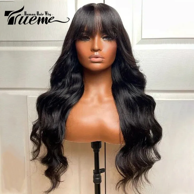 Unisex Ruili Casual Stage Street Real Hair Homogeneous And Oblique Curls Wigs