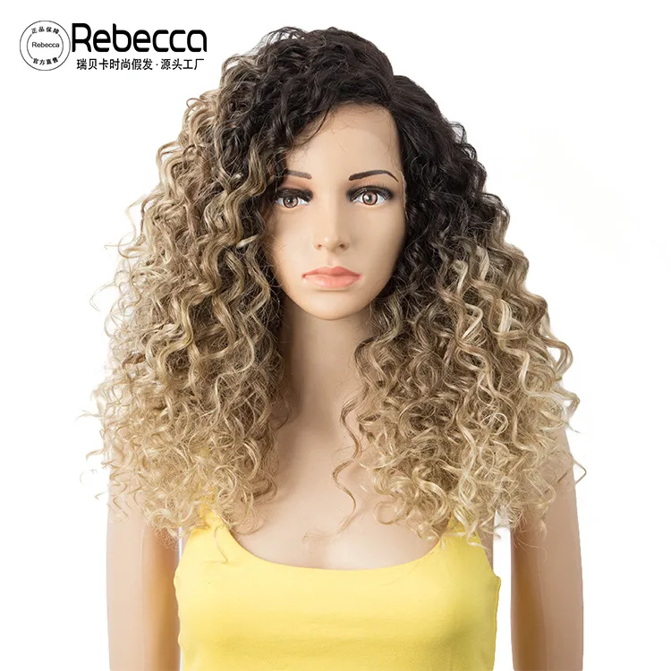 Women's Exotic Casual Carnival Birthday High Temperature Wire Curls Wigs