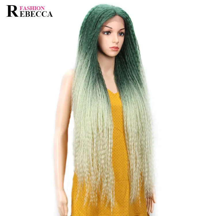 Unisex Star Fashion Casual Birthday Stage High Temperature Wire Homogeneous And Oblique Straight Hair Wigs