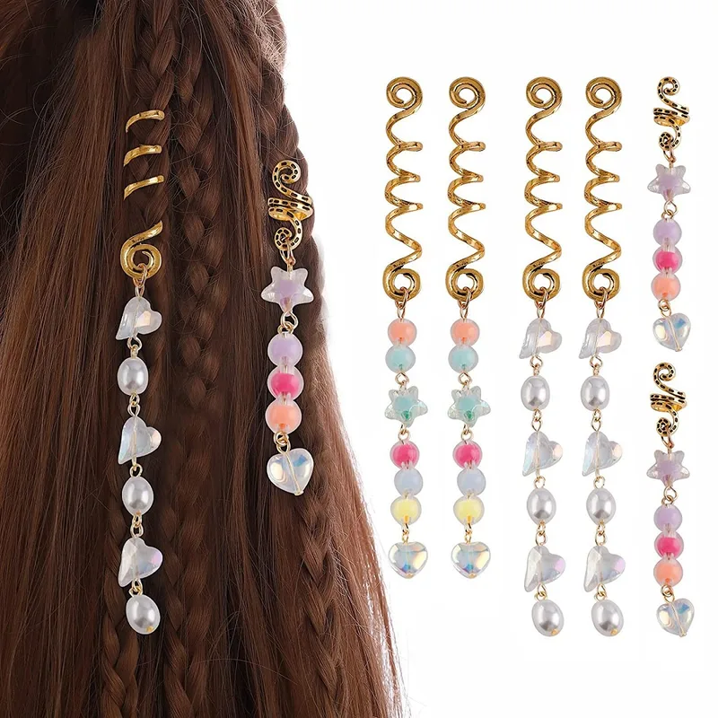 Women's Casual Elegant Lady Geometric Alloy Hair Chain