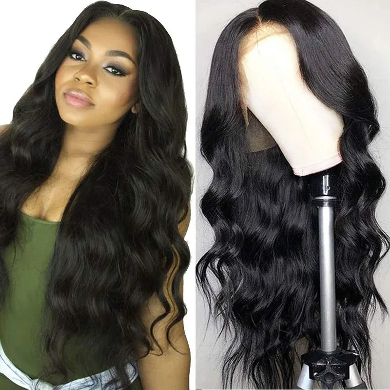 Women's Exotic Casual Holiday Prom Real Hair Homogeneous And Oblique Long Curly Hair Wigs