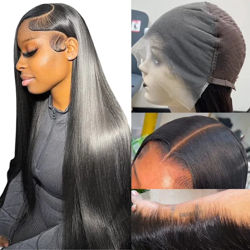 Unisex Simple Style Casual Holiday Weekend Real Hair Homogeneous And Oblique Long Curly Hair Wigs