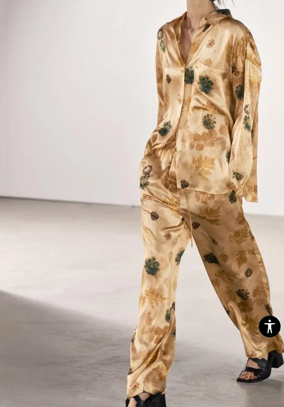 Women's Beach Casual Dandelion Full Length Casual Pants