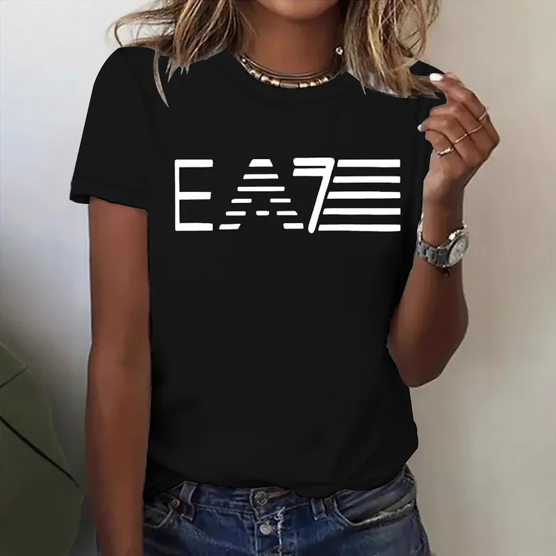 Women's T-shirt Short Sleeve T-Shirts Printing Casual Pastoral Streetwear Slogan