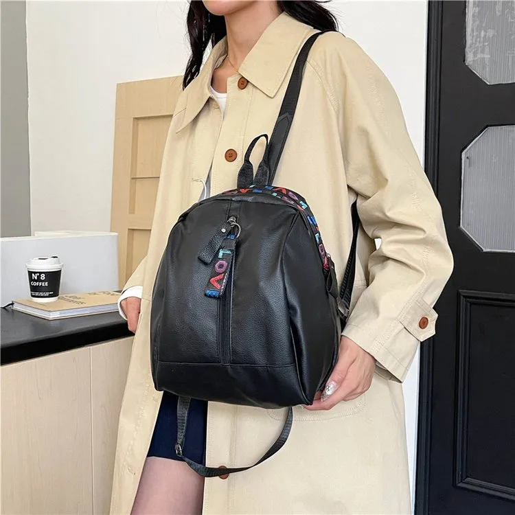 Letter Casual Holiday Women's Backpack