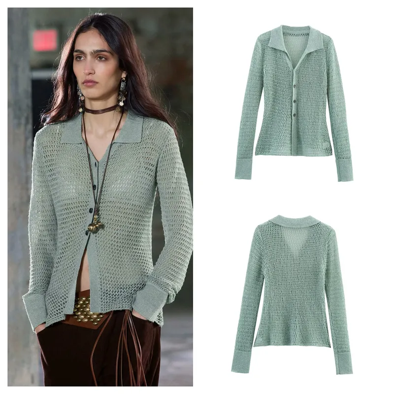 Women's Cardigan Long Sleeve Sweaters & Cardigans Casual Elegant Simple Style Solid Color