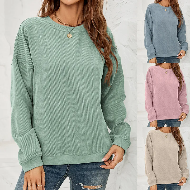 Women's Hoodie Long Sleeve Hoodies & Sweatshirts Casual Stripe
