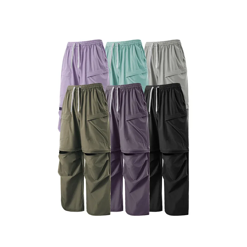 Jiezhan Men's Wear | COOLMAX Detachable Pants 25 Spring And Summer New Outdoor Upf50 Sunscreen Workwear Long Shorts