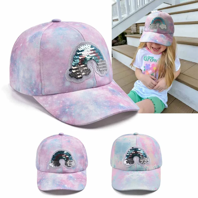 Children Unisex Cute Rainbow Baseball Cap