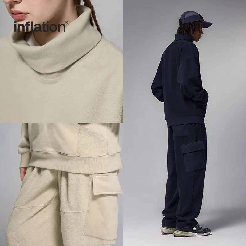 INF Men's Wear | Constant Temperature Fleece Wear Sports Suit  Fall/Winter New Luxury Leisure Men's And Women's Same Style