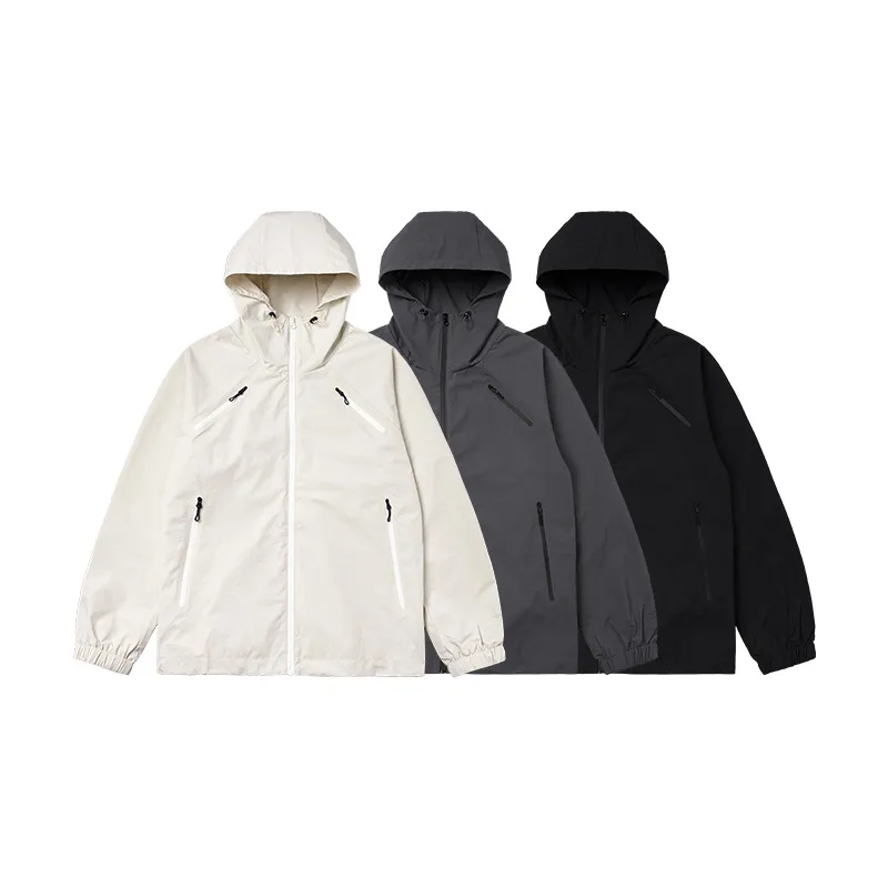 Inf Men's Wear | Cordura ® Jacket  Autumn And Winter Trendy Brand Plastic Pocket Waterproof Zipper Hooded Jacket