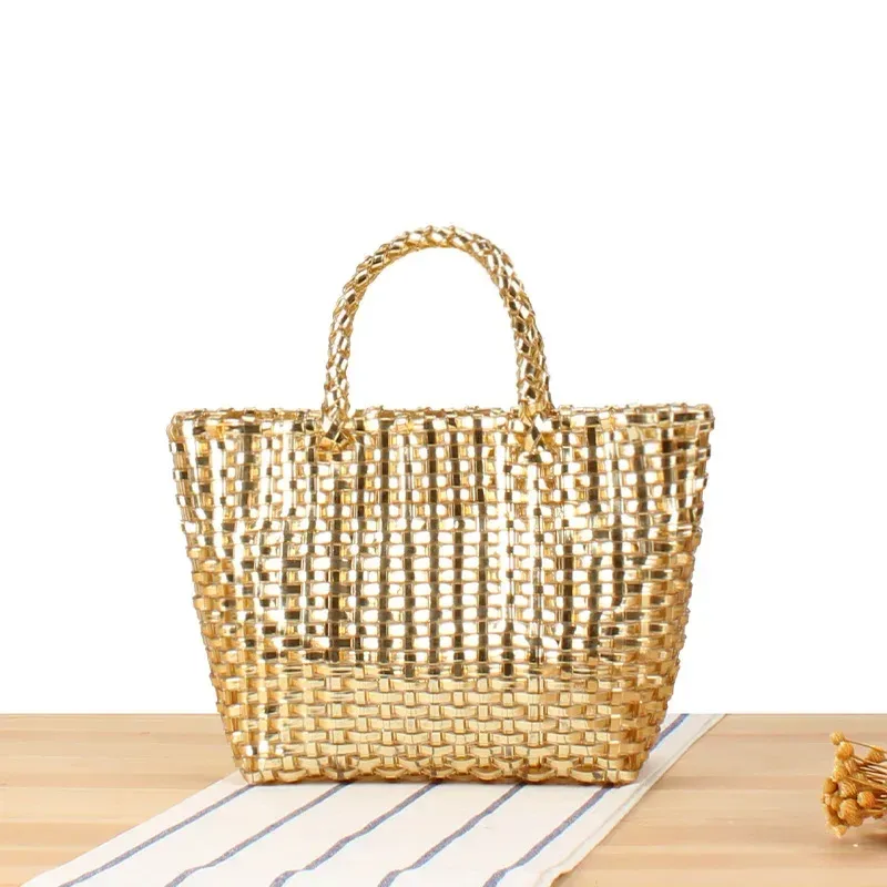 A Generation Of Simple Cute Children's Bag Heavy Metal Color Personality Hand Bag Small All-match Small Square Bag