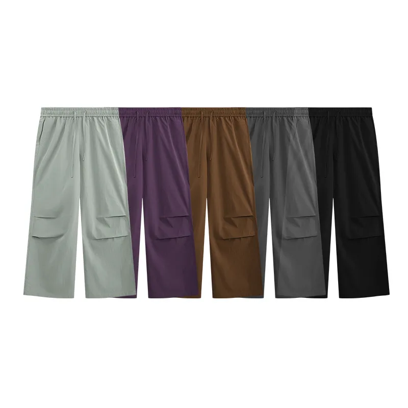 INF Men's Wear | A- Cut Wide Leg Pants  Spring And Summer New Fashion Brand Loose Men's Casual Pants Pants