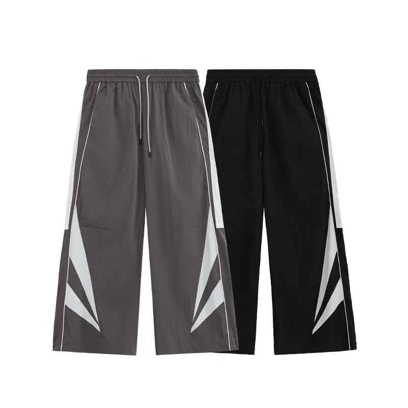 INF Men's | Pioneer Sports Strap Wide Leg Pants  Spring And Summer New Fashion Brand Water-repellent Casual Pants Men